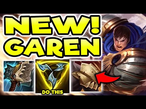 GAREN TOP RETURNS! NEW META BUILD (UNSTOPPABLE) - S11 GAREN TOP GAMEPLAY (Season 11 Garen Guide)