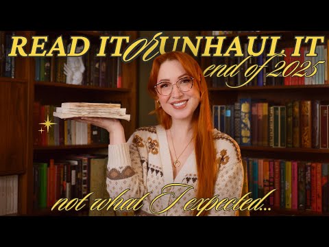 Read It or Unhaul It Reading Vlog #5... Finishing 2025 Strong! 📚⭐️
