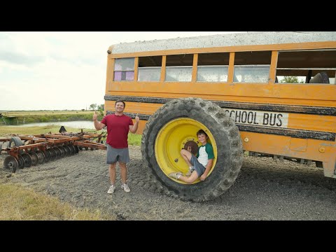 Hudson Broke Our Monster Truck School Bus