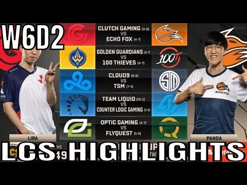 LCS Highlights ALL GAMES Week 6 Day 2 Spring 2019 League of Legends NALCS
