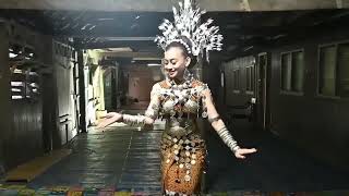 Download lagu Beautiful  'Ngajat' from 'Kumang'  Saratok - DAYAK  IBAN ETHNIC SARAWAK, MALAYSIA mp3