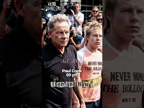 Then & Now: Sex Pistols, The Band That Changed Punk Forever#thenandnow#aiart#music#punk#punkhistory