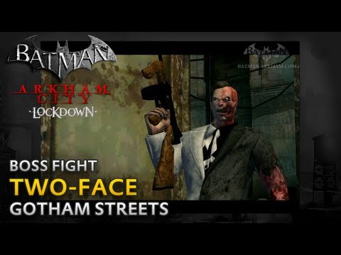 Batman: Arkham City Lockdown - Walkthrough - Two-Face Boss Fight