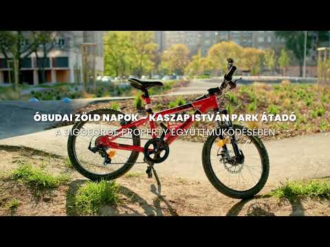 Óbudai Zöld Napok: Kaszap István Park átadó a Biggeorge Property együttműködésében