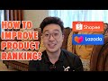 How To Improve Product Ranking In Shopee Lazada Bjorn Gan