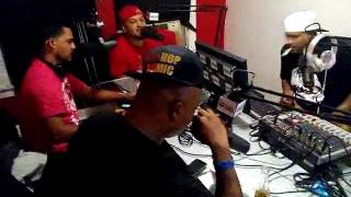 Hiphop comic working radio personality