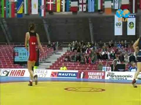 51kg EM Finale Zoya Bredikhin (ISR)-Brigitte Wagner GER