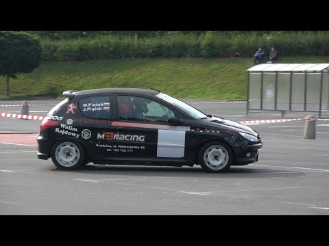 3 Runda Tarmac Academy Świdnica E.Leclerc 2023 - Marcin Piątek / Joanna Piątek - Peugeot 206