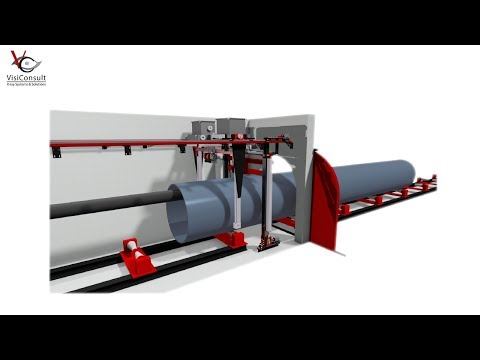 XRHPipe: Automated inspection of welding lines on pipeline segments