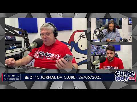 Jornal da Clube - 26/05/2025 - Edição da Manhã