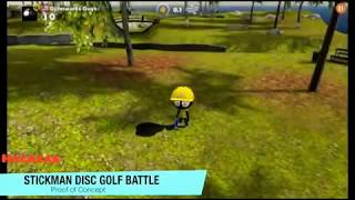 STICKMAN DISC GOLF BATTLE | Ultra Graphics Trail | (Android/iOS) Gameplay