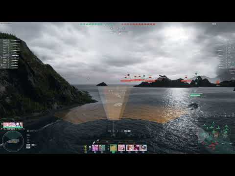 World of Warships: First Game With T11 USS J. Humphreys (10/10; Super Sherman) With Voice