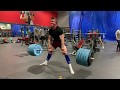 ADAM PEELER - 565LBS x 5 REPS DEADLIFT PR @ 181LBS BODYWEIGHT