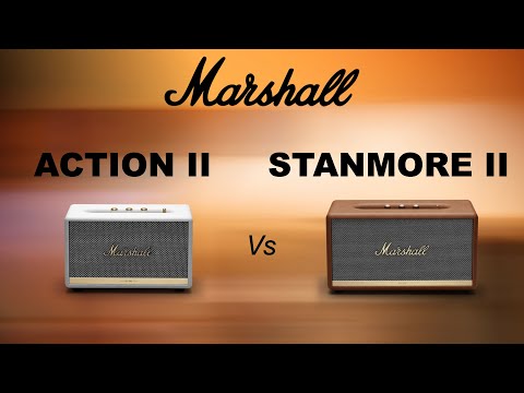 Marshall Action 2 vs Stanmore 2 Wireless Bluetooth Portable Speaker | Compare Whats the difference ?