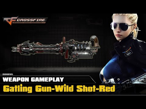 CrossFire VN - Gatling Gun-Wild Shot-Red