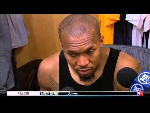David West on Roy Hibbert