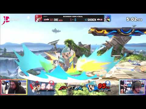 Dre (Steve, Mario) vs Shoken (Falco, Luigi) -  Winners Semi-Final  - Fire & Ice #26
