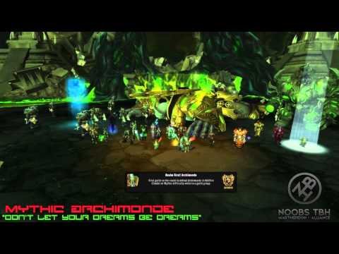 Noobs TBH vs Archimonde Mythic Nerd Screams