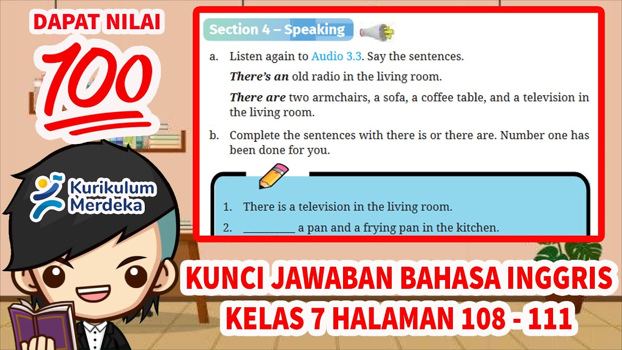 Kunci Jawaban Bahasa Inggris Kelas 7 Halaman 108 - 111 Kurikulum Merdeka