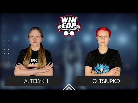 10:45 Anastasiia Telykh - Oleksandra Tsiupko West 2 WIN CUP 05.05.2024 | TABLE TENNIS WINCUP