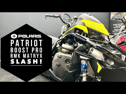 PATRIOT BOOST! 2022 POLARIS PRO RMX MATRYX SLASH PATRIOT BOOST!