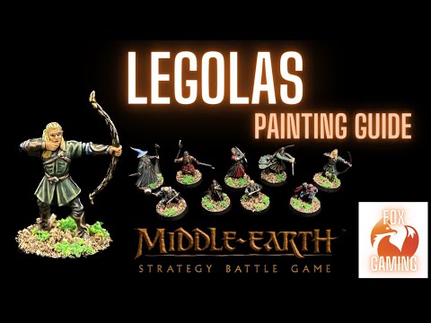 How to paint Legolas (painting tutorial) #mesbg #paintingtutorial #legolas