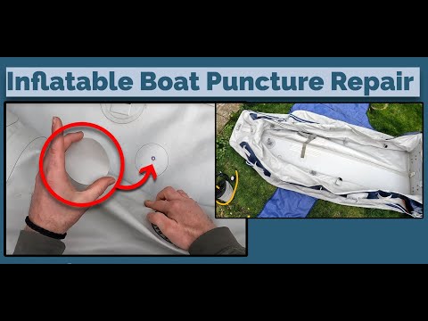 How to Repair your Small Inflatable Boat: Don't let a Puncture ruin your Fun! SIB Fishing UK Honwave