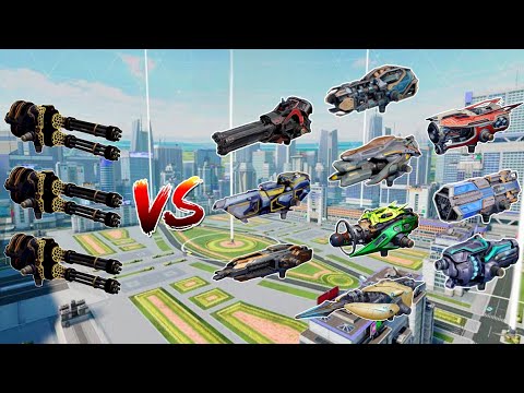 WR🔥 Ultimate Punisher-T VS All Medium Weapons Comparison |WAR ROBOTS|