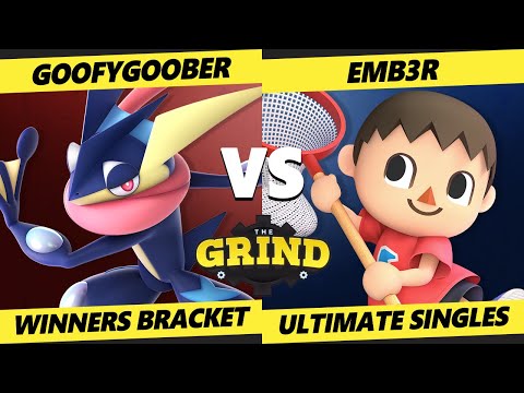The Grind 145 Winners Bracket - GoofyGoober (Greninja) Vs. Emb3r (Villager) Smash Ultimate - SSBU