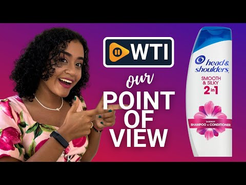 Head and Shoulders Smooth & Silky Paraben Free 2in1 Dandruff Shampoo and Conditioner - WTI product video review