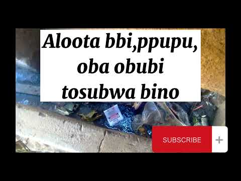 Okuloota kazambi,bbi,oba obubi kitegeeza ebintu bingi
