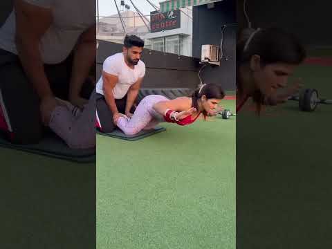 she couldn't believe it #gym #fitnesscoach #fitness #gymlover #indian #ytshorts