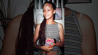 Rihanna Then and Now ❤️✨ #rihanna #celebrity #evolution