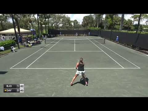 Mirjam Bjorklund v Kayla Day - W100 BONITA SPRINGS