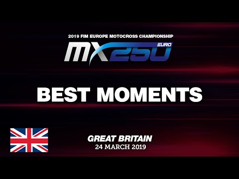 EMX250 Race 2 Best Moments   Round of Great Britain 2019 #motocross