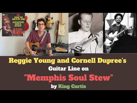 Memphis Soul Stew Guitar Lick by Cornell Dupree and Reggie Young- King Curtis - Guitar Lesson