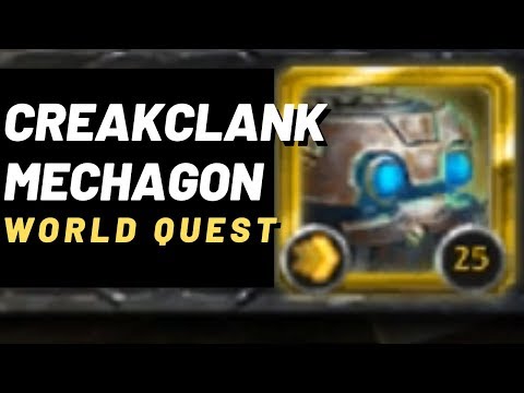 Creakclank - Mechagon Pet Battle - World of Warcraft