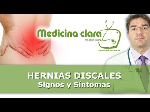 Hernia discal o hernia de disco: Síntomas, signos, detección. Medicina Clara