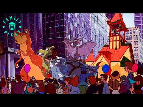 The Dinosaurs Race Through New York City | We’re Back! A Dinosaur’s Story