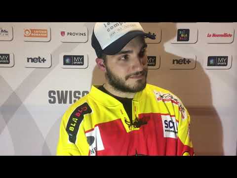 02.10.2018 HC Sierre - EHC Düdingen Yoan Massimino