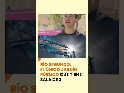 Río Segundo: el único jardín público que tiene sala de 3