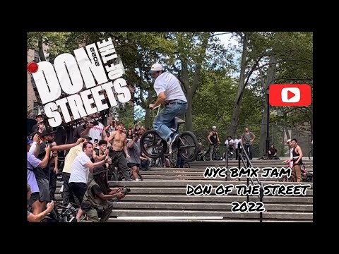 DON OF THE STREET NYC BMX JAM 2022  regular guy angles