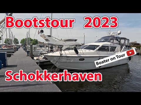 Boat trip to Schokkerhaven - from De Klink - visit restaurant Pier 16