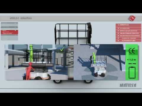 4ª parte: Audiovisual para formación de operarios de plataformas elevadoras, Matilsa.