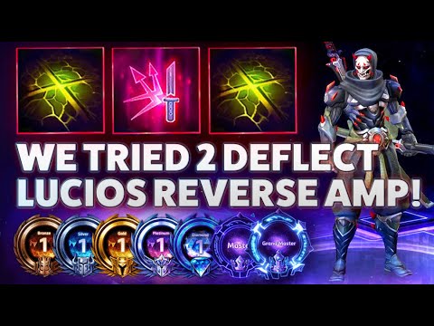 Genji XStrike - WE TRIED TO DEFLECT LUCIOS REVERSE AMP! - Bronze 2 Grandmaster S2 2022