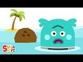 The Bumble Nums Make Far Out Floating Coconut Juice Cartoon For Kids
