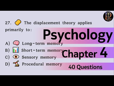 Psychology Chapter 4 Questions