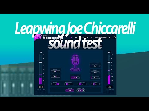 Leapwing Joe Chiccarelli plugin sound test