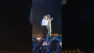 Robbie williams and Mark owen reunite after a decade at sandringham