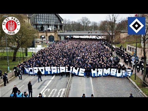 Hamburg Derby Fans : FC St. Pauli - HSV | 10.03.2019.